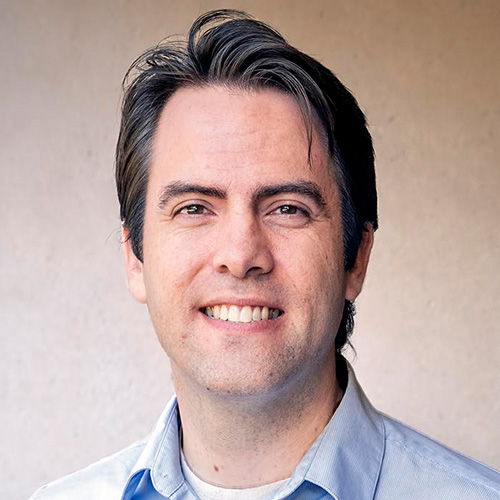 A headshot of Michael Churchill
